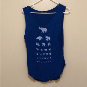 Elephant tank top